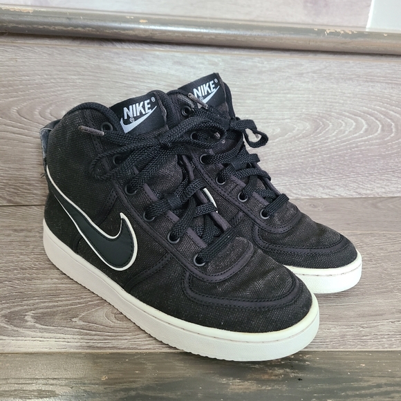 Nike Vandal high top shoes sneakers size 4y kids - Picture 2 of 7